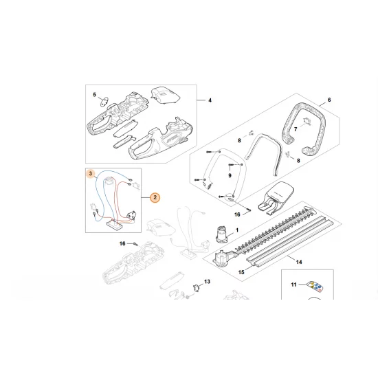 STIHL  Moduł elektroniczny HA08 430 1401
